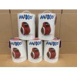 UNITS - MIKO 2 ROBOT FOR PLAYFUL LEARNING - DARK RED (NEW) (MSRP $250 EA)