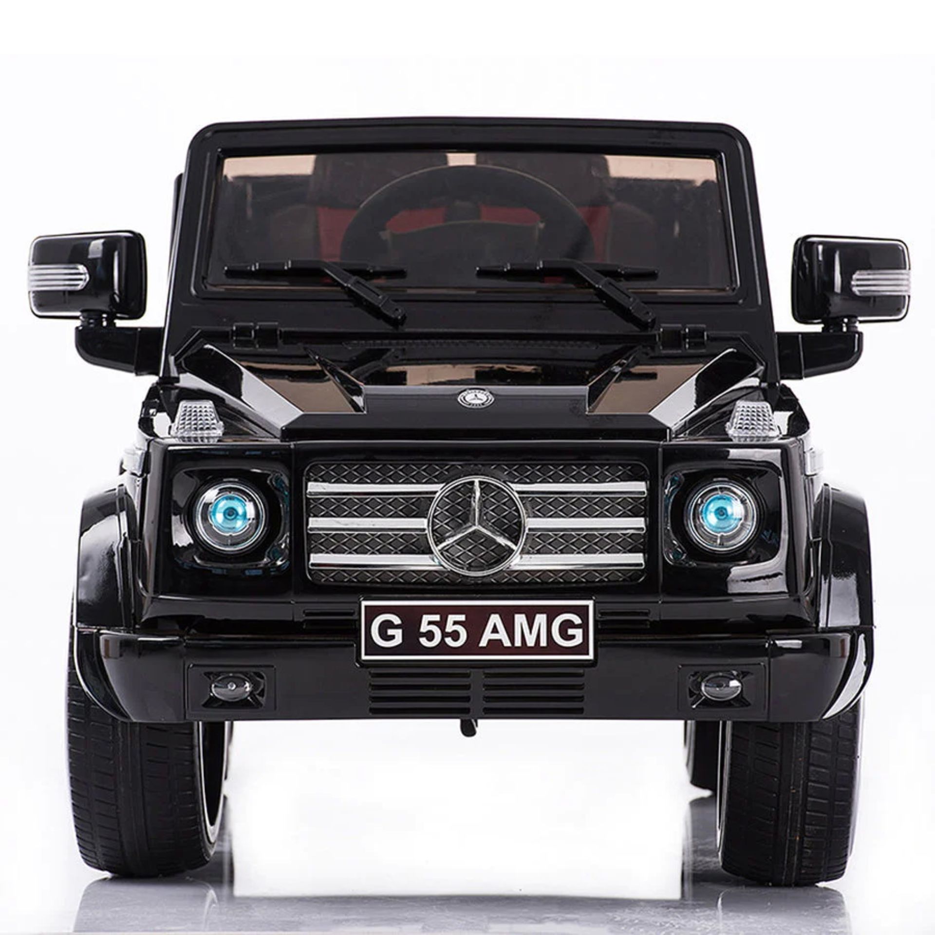 (NEW) MERCEDES G55 AMG BLACK KIDS CAR - KOOL KARZ #DMD-178BK (MSRP $650)