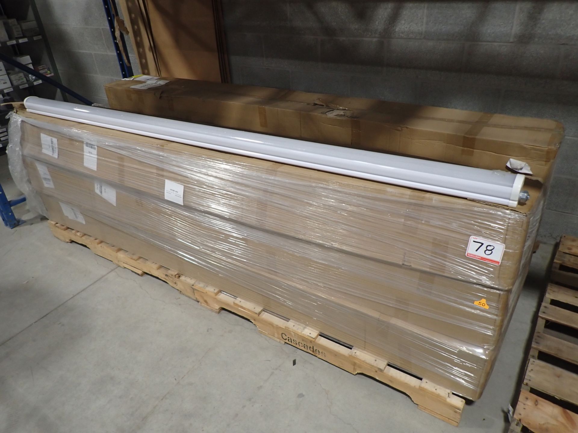 BOXES - 8'L LED VAPOR TIGHT DIMMABLE LED LIGHTS (3500K, 4000K, 5000K ...