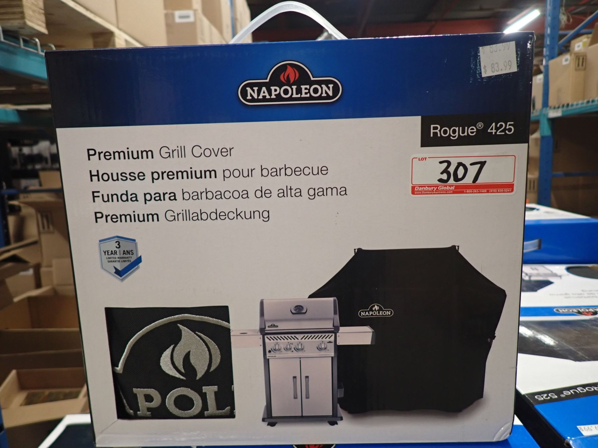 UNITS - NAPOLEON PREMIUM GRILL COVER FOR ROGUE 425 (RETAIL $83.99 EA)