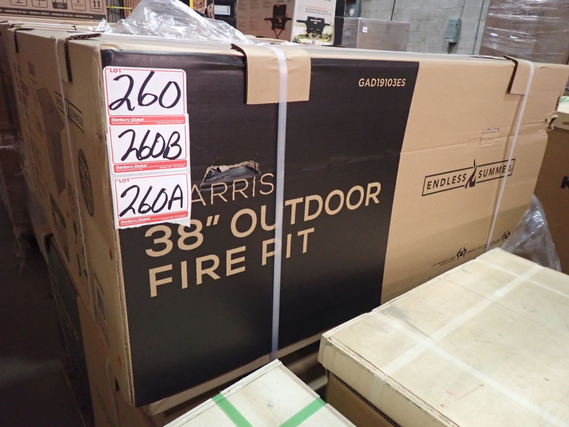 ENDLESS SUMMER HARRIS DUAL HEAT PROPANE OUTDOOR FIRE PIT (NEW IN BOX) (MSRP $1,100) - Image 5 of 6