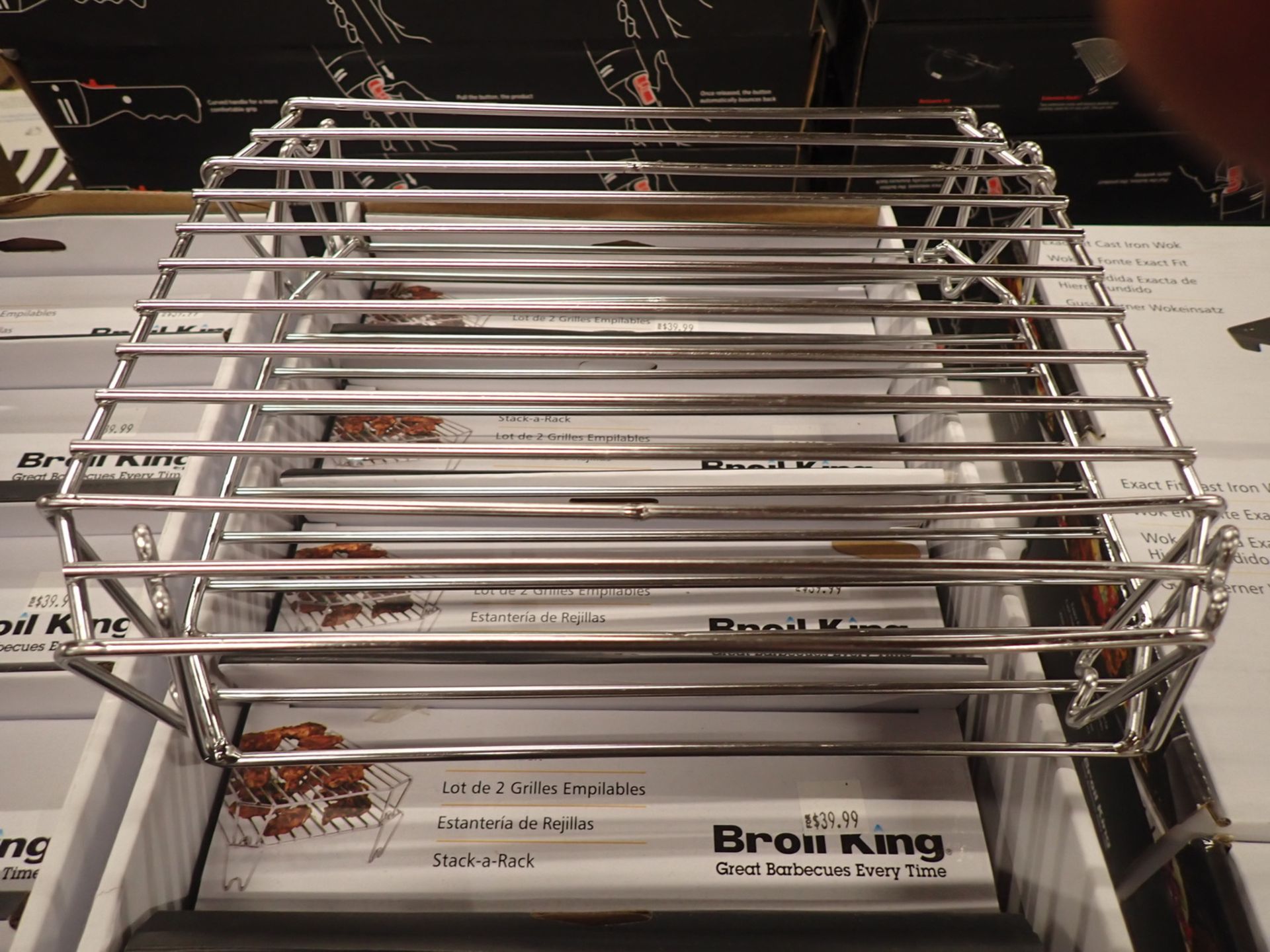 BOXES - BROIL KING STACK A RACK (2 UNITS / BOX) (RETAIL $39.99 EA) - Image 2 of 2
