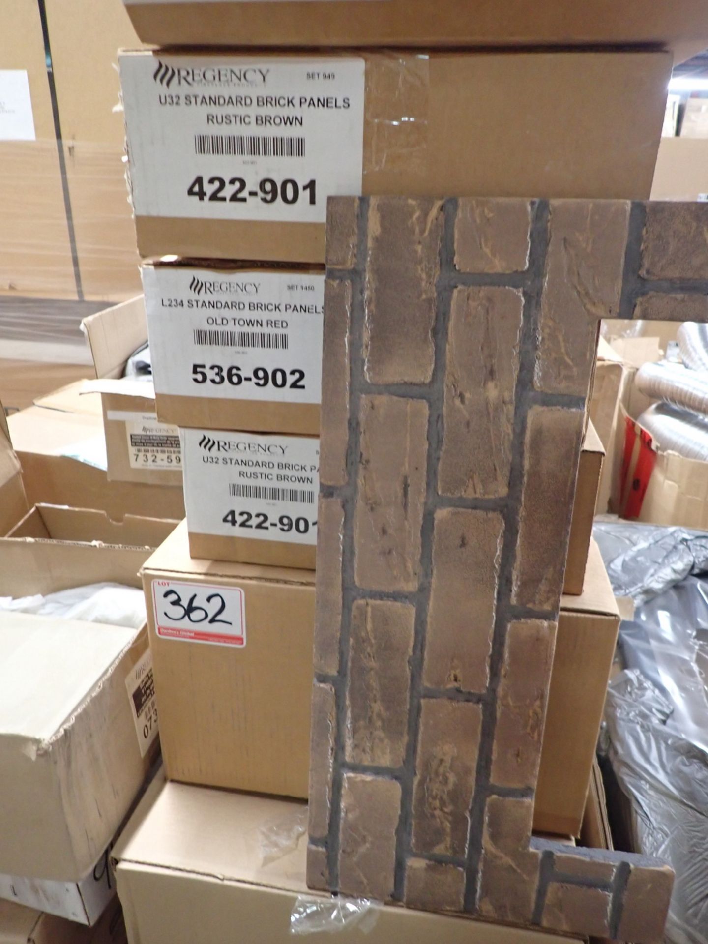 REGENCY ASSORTED BRICK PANELS, MESH GUARDS, INNER PANELS AND MORE (RETAIL $3,000+) - Image 2 of 7