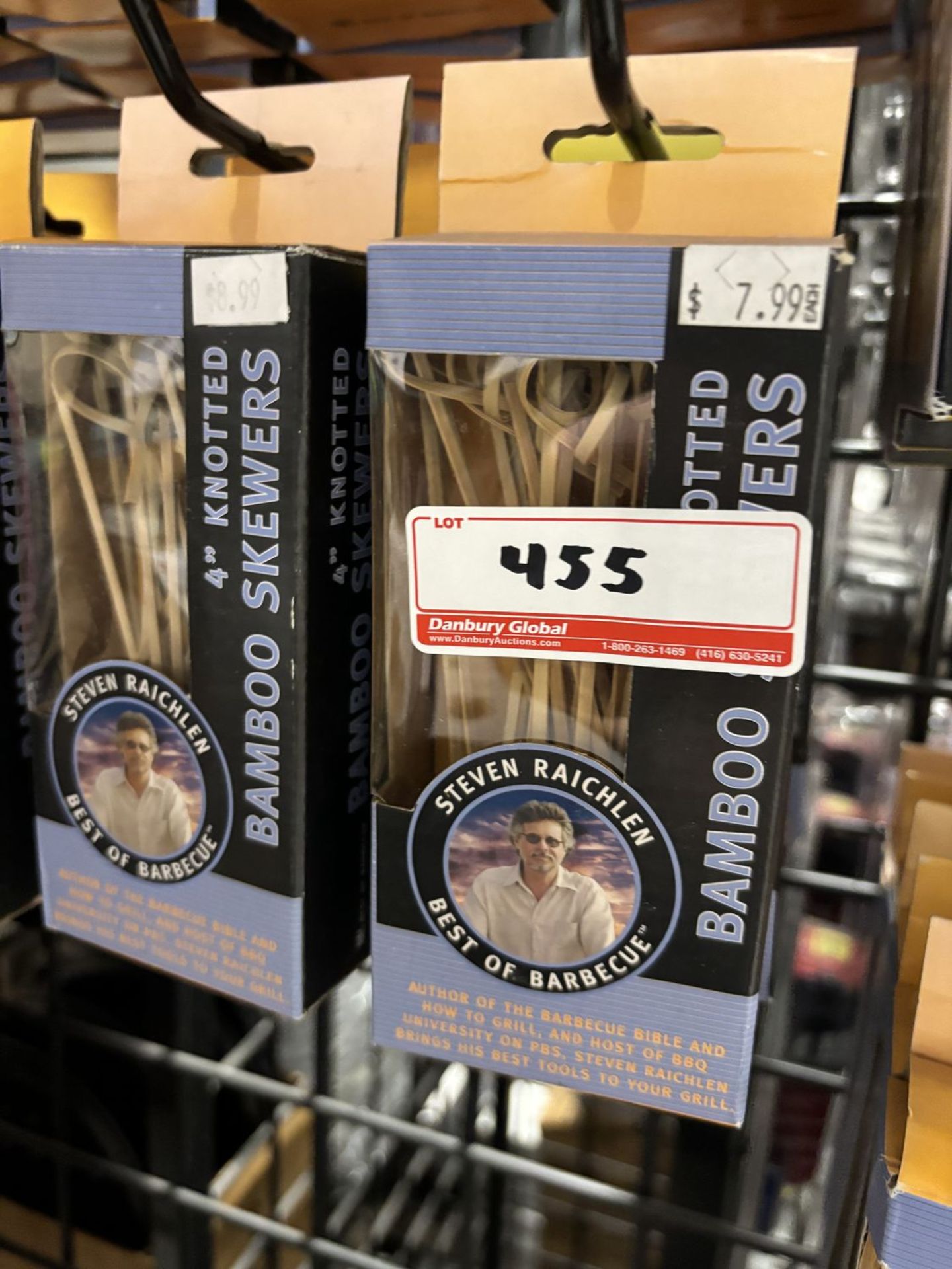 UNITS - SR 4" KNOTTED BAMBOO SKEWERS (RETAIL $8.99 EA)