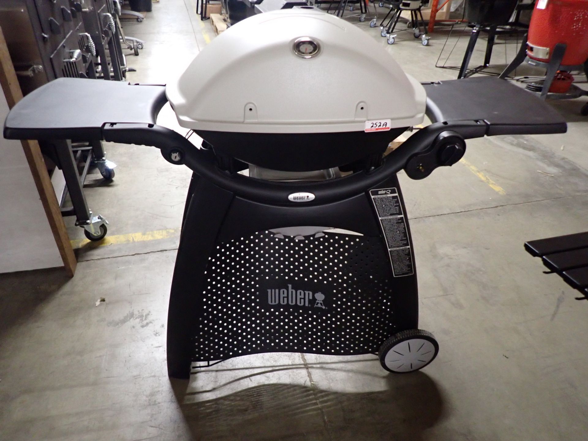 LOT - WEBER PROPANE BBQ (MISSING PARTS), BROILMASTER BBQ, & S/S 42" W HEATING CHAMBER (AS IS - MISSI - Image 2 of 5