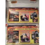 THE RIB-O-LATOR EXPANDABLE BBQ ADJUSTABLE TRAYS (2 UNITS - OPEN BOX - AS IS)