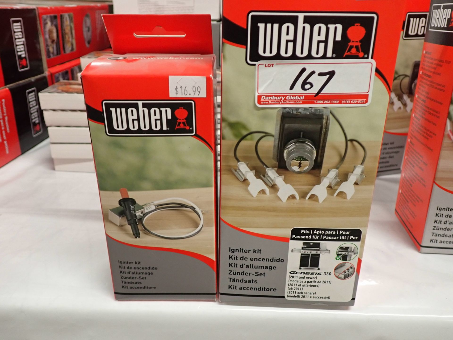 LOT - (76) WEBER 7509 IGNITER UNITS