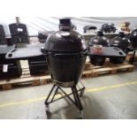 PRIMO PGCRC ROUND ALL-IN-ONE CERAMIC CHARCOAL GRILL / SMOKER (MSRP $1,600) (NO BOX)
