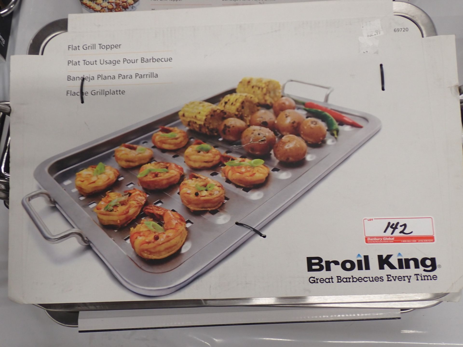 UNITS - BROIL KING 11.5 X 16 FLAT GRILL TOPPER (RETAIL $32.99 EA)