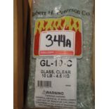 UNITS - ROBERT H PETERSON CO. CLEAR GLASS 10LB FOR FIREPLACE (RETAIL $99.99 EA)