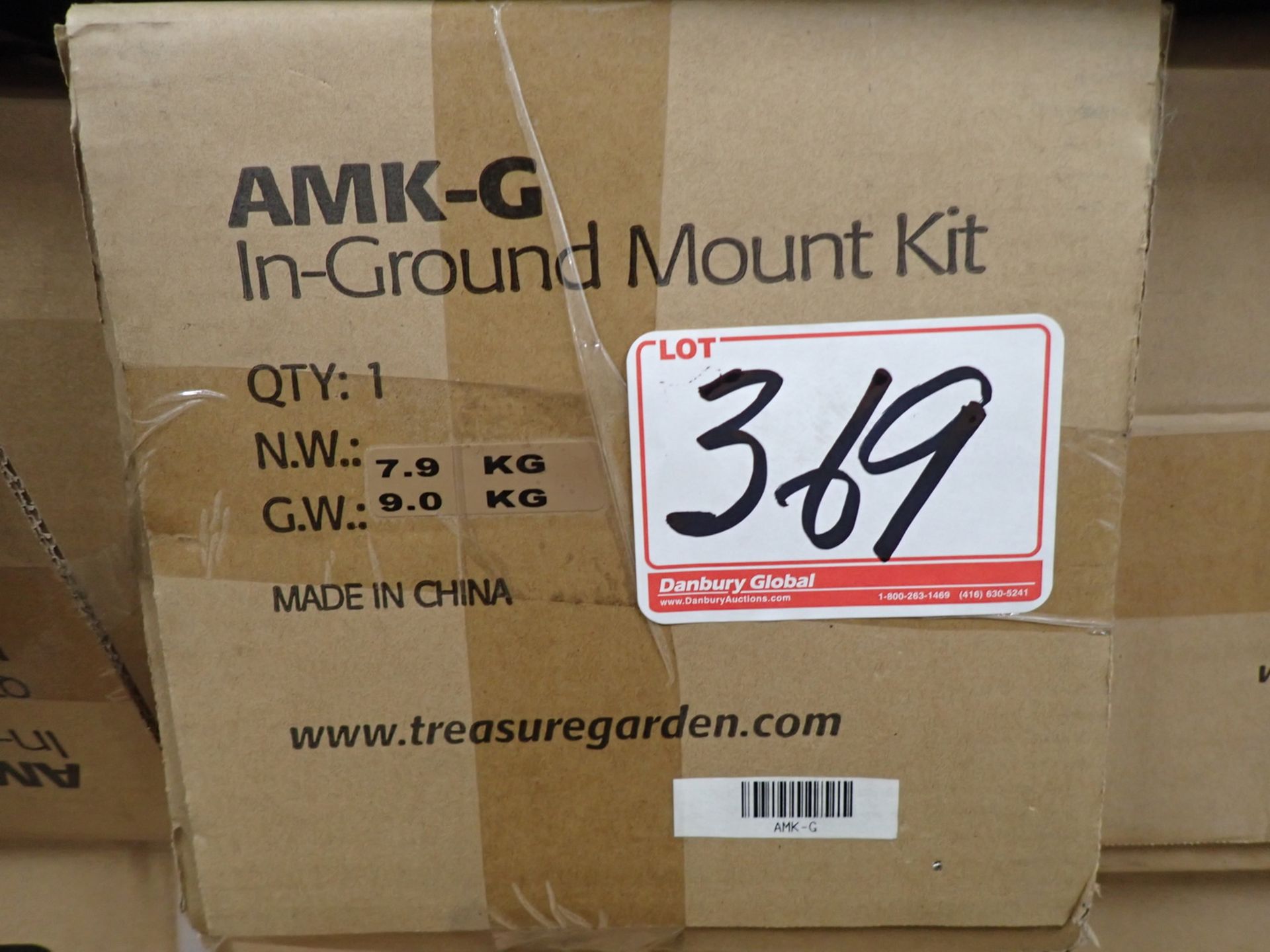 UNITS - TREASURE GARDEN IN-GROUND MOUNT KIT (RETAIL $149.99 EA)