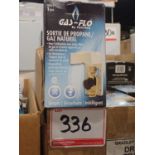 UNITS - GAS-FLO NATURAL GAS & PROPANE OUTLET (RETAIL $69.99 EA)