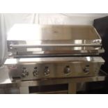 LOT - WEBER PROPANE BBQ (MISSING PARTS), BROILMASTER BBQ, & S/S 42" W HEATING CHAMBER (AS IS - MISSI