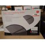 UNITS - PRIMO CAST IRON COOKING GRATE FOR OVAL JR 200 (RETAIL $85.99 EA)