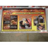 BOXES - THE RIB-O-LATOR REGULAR (17") BBQ ADJUSTABLE TRAYS (RETAIL $149.99 EA)