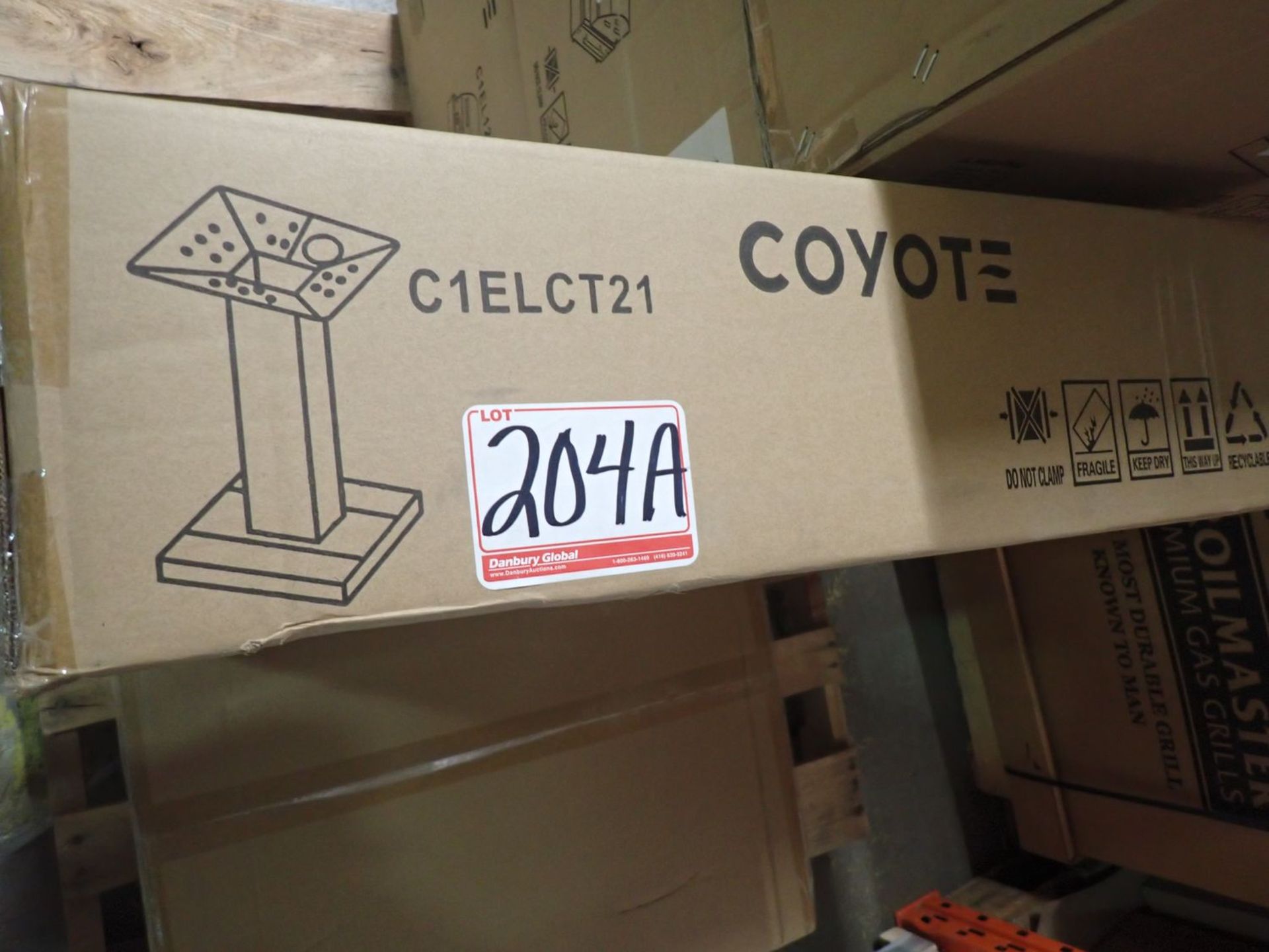 COYOTE (C1EL120SM) ELECTRIC GRILL W/ PEDESITAL (NEW IN BOX) (MSRP $1,800) - Image 2 of 2