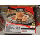 UNITS - WEBER GOURMET BBQ POULTRY ROASTER (RETAIL $98.99 EA)