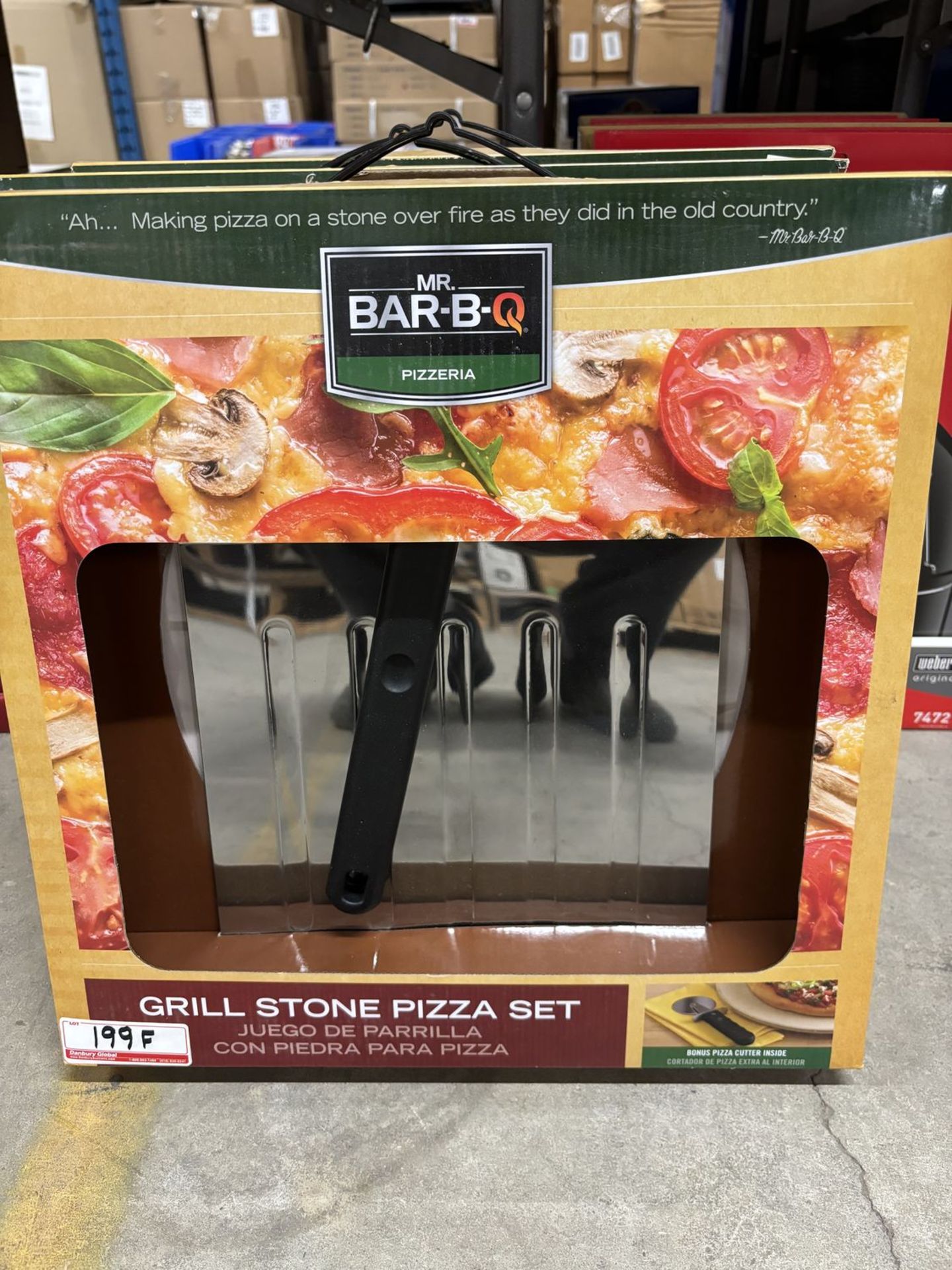 UNITS - MR BAR-B-Q GRILL STONE PIZZA SET