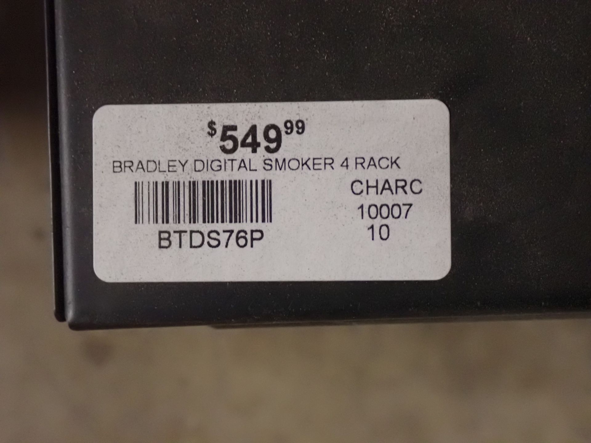 BRADLEY BTDS76P DIGITAL 4-RACK ELECTRIC SMOKER (USED) - Image 3 of 4