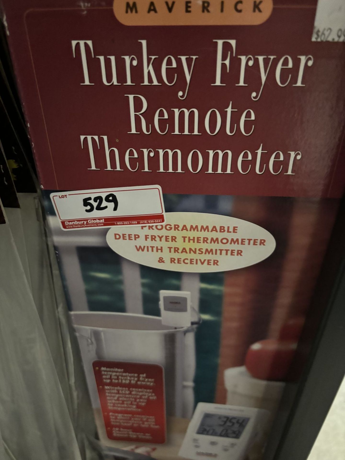 UNITS - MAVERICK TURKEY FRYER REMOTE THERMOMETER (RETAIL $62.99 EA)