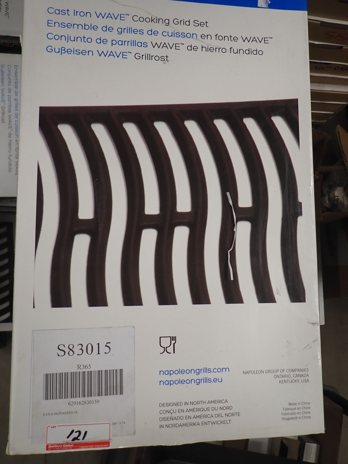 UNITS - NAPOLEON S83015 CAST IRON COOKING GRILL SETS (RETAIL $79.99 EA)