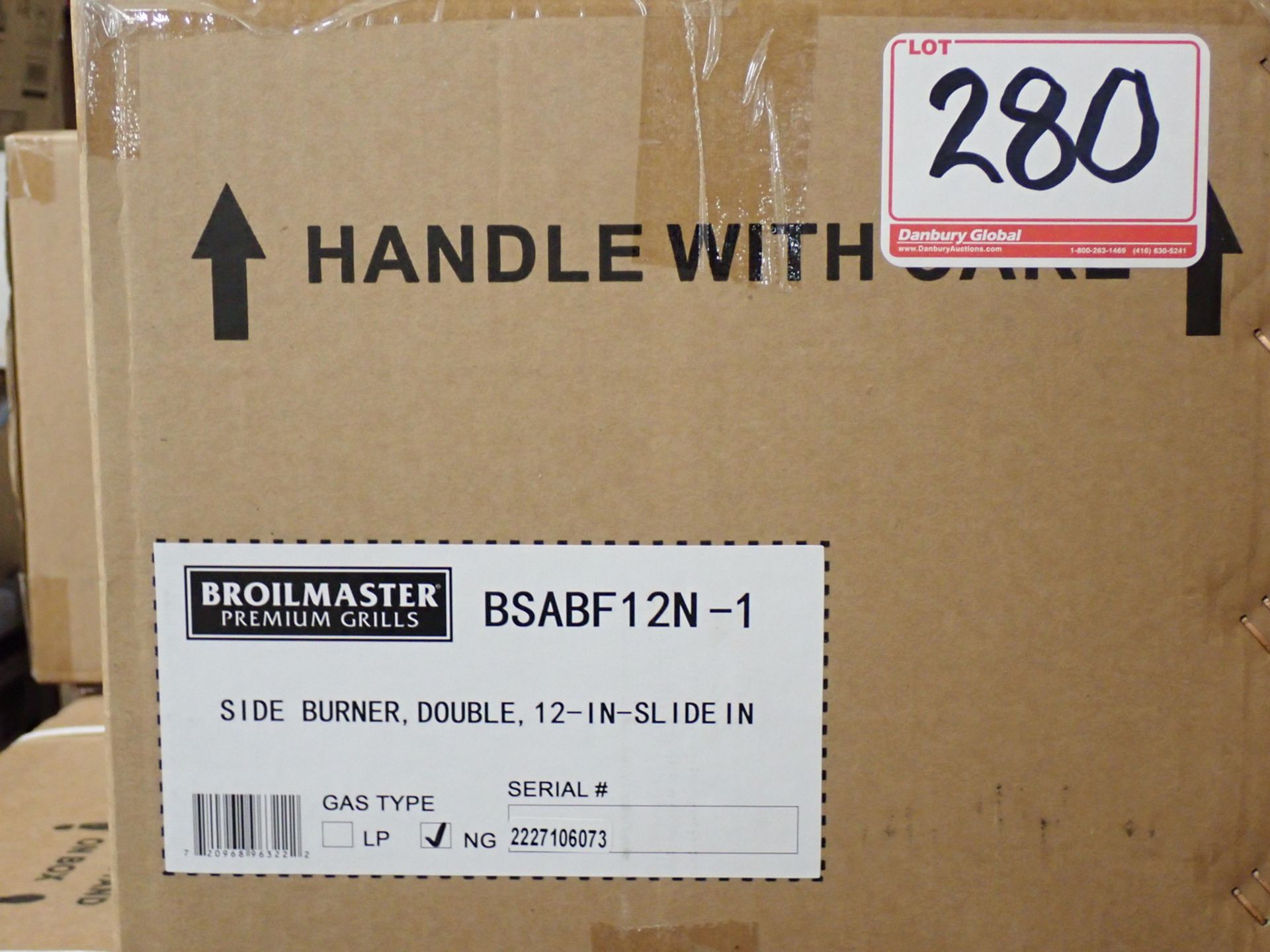 BROILMASTER 12" DOUBLE SIDE BURNER (RETAIL $1,008.99 EA)