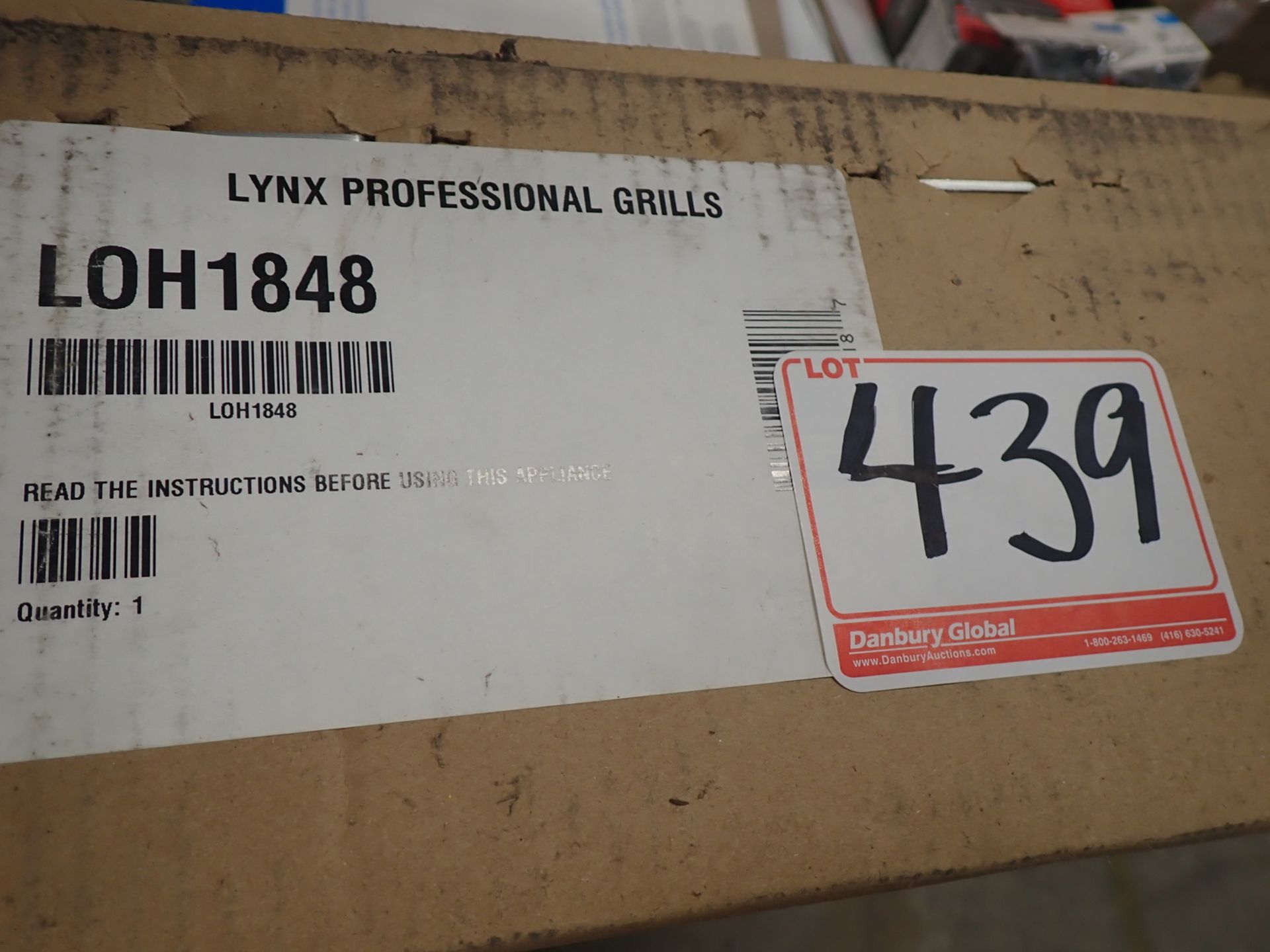 LYNX 18" TALL DUCT COVER FOR 48" HOOD FAN LOH1848 (RETAIL $649.99 EA)