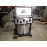 BROIL KING SIGNET 390 3-BURNER PROPANE BBQ W/ SIDE & ROTISSERIE BURNERS & ROTISSERIE ADD-ON (MSRP $