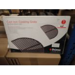 UNITS - PRIMO CAST IRON COOKING GRATE FOR OVAL XL 400 (RETAIL $106.99 EA)