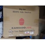UNITS - KAMADO JOE HDPE SIDE SHELVES FOR BIG JOE (RETAIL $149.99 EA)