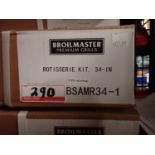 UNITS - BROILMASTER ROTISSERIE KIT 34" (RETAIL $227.99 EA)