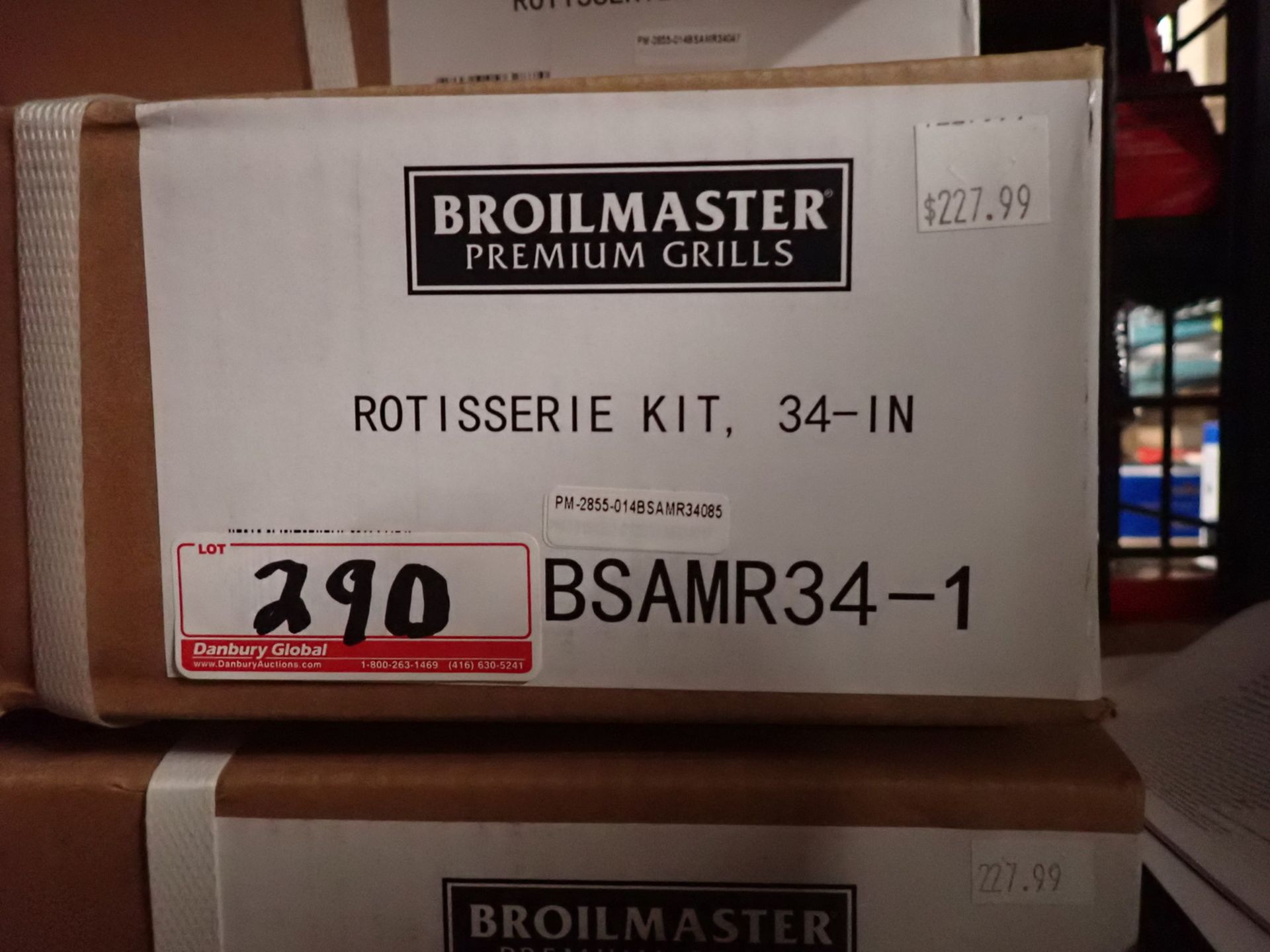 UNITS - BROILMASTER ROTISSERIE KIT 34" (RETAIL $227.99 EA)