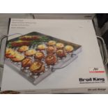 UNITS - BROIL KING 13X15 FLAT GRILL TOPPER (RETAIL $54.99 EA)