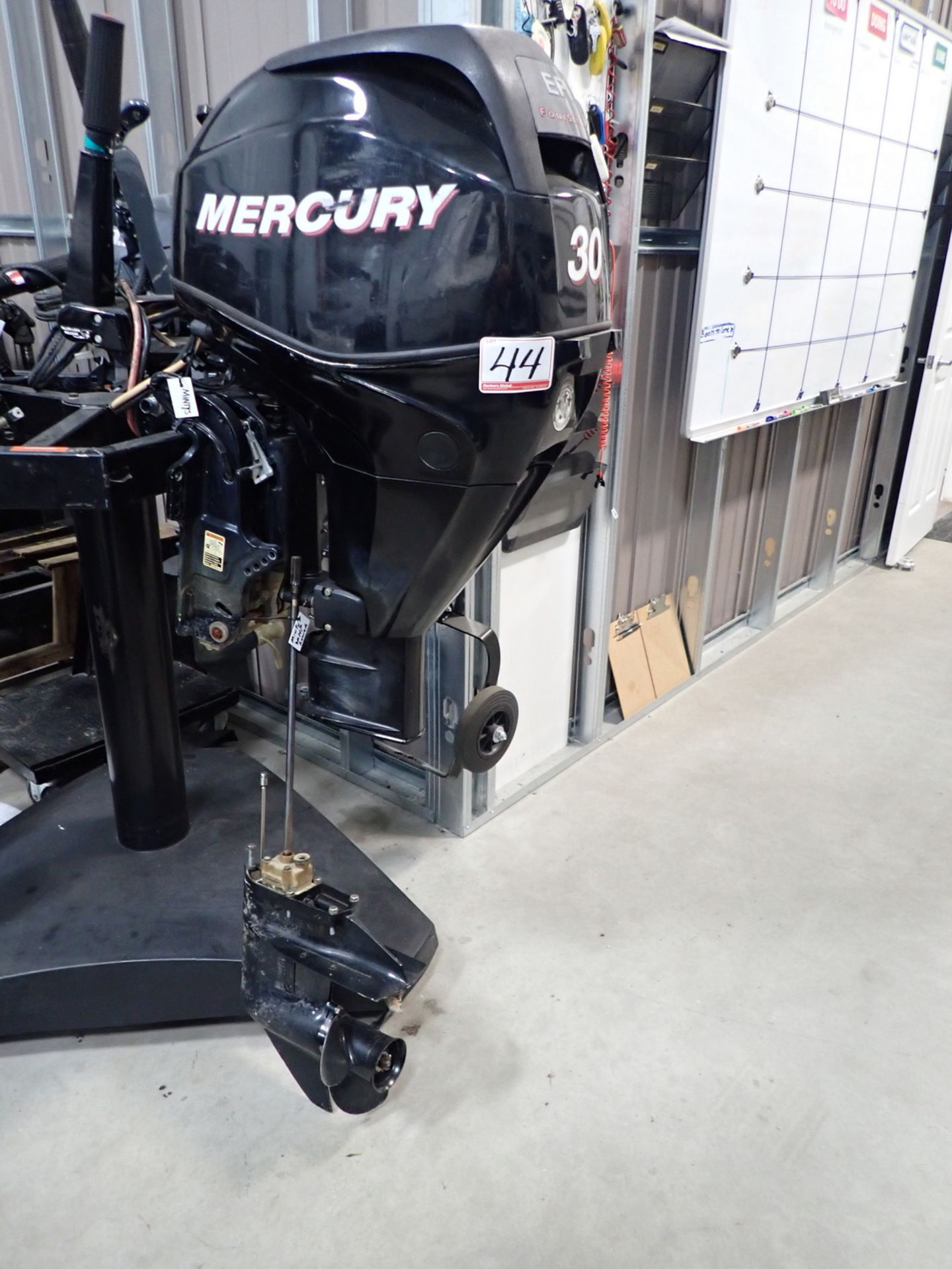 2007 MERCURY F30ELH GA 30HP OUTBOARD MOTOR W POWER TRIM, S/N OR229177