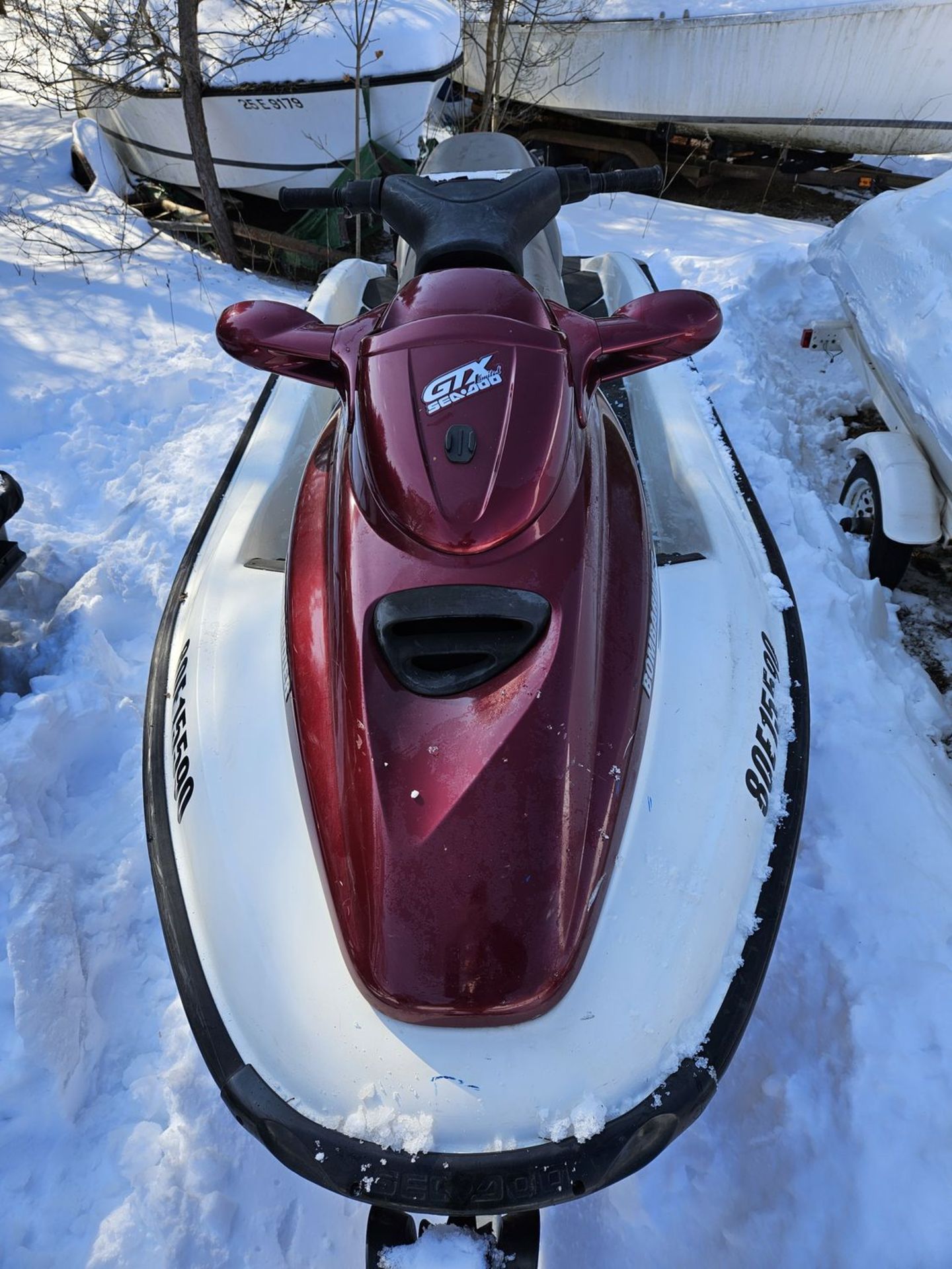 SEA DOO GTX LIMITED 2-STOKE PERSONAL WATERCRAFT, HIN ZZN52730A999(1999) W/ 2018 EXCALIBUR TRAILER, - Image 2 of 11