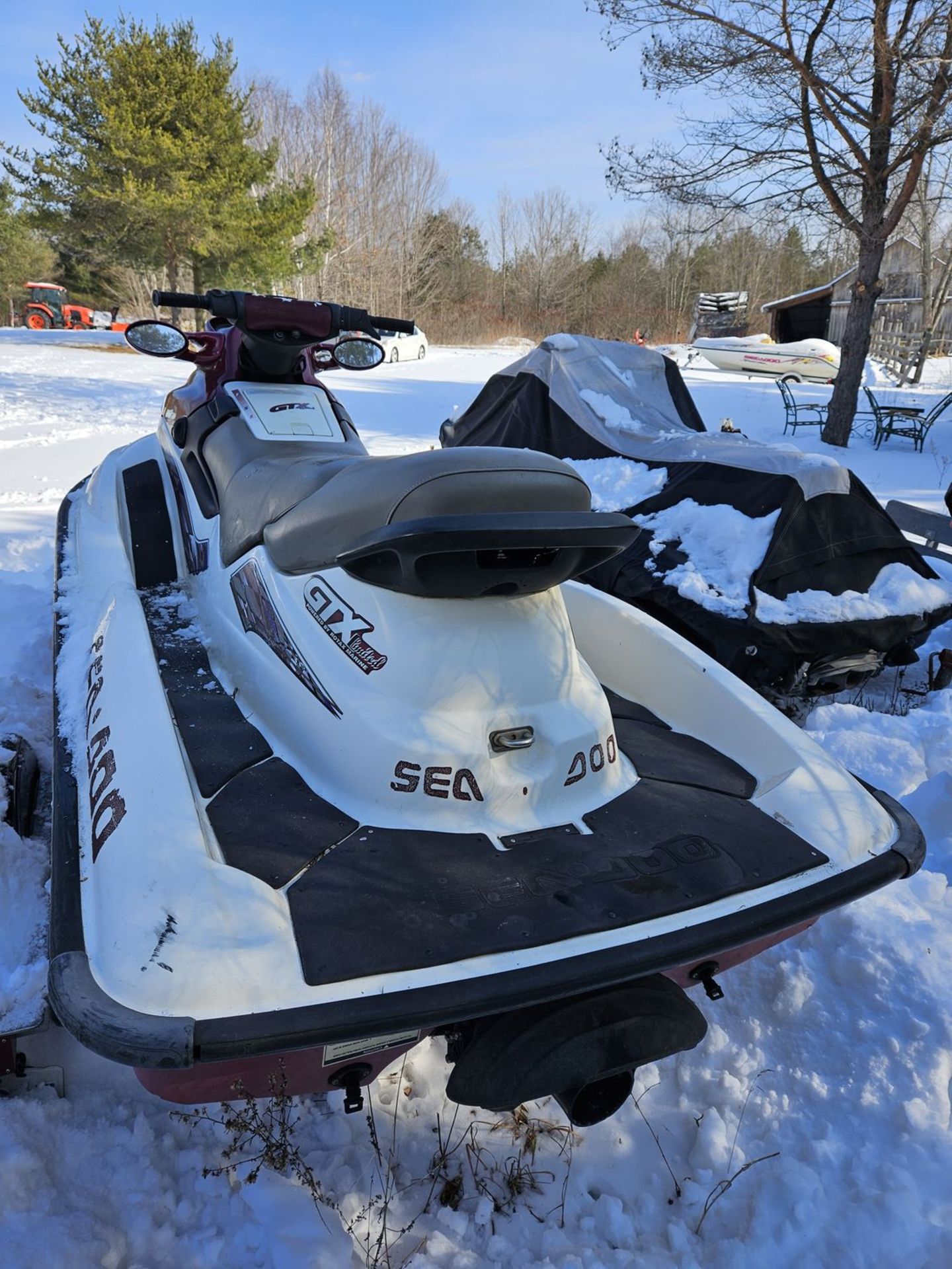 SEA DOO GTX LIMITED 2-STOKE PERSONAL WATERCRAFT, HIN ZZN52730A999(1999) W/ 2018 EXCALIBUR TRAILER, - Image 3 of 11