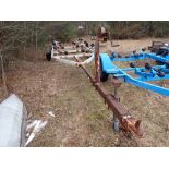 WHITE STEEL SINGLE AXLE 18'L BOAT TRAILER (CUSTOM TRAILER, NO OWNERSHIP AVAILABLE)