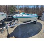 BOMBARDIER SEA-DOO SPORTSTER 16'L JET BOAT (1996) C/W TRAILER (JET PROPULSION HAS LOSS OF POWER)