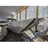 2020 BAYVIEW BOAT LANDING CRAFT, 24'L W/ DROP GATE HIN YLM00149G020 C/W 2005 EVINRUDE 200HP