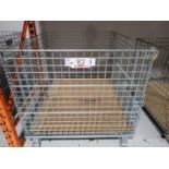 UNITS - U-LINE H-1614 COLLAPSIBLE WIRE MESH STACKABLE BINS - 48 X 40 X 36.5"