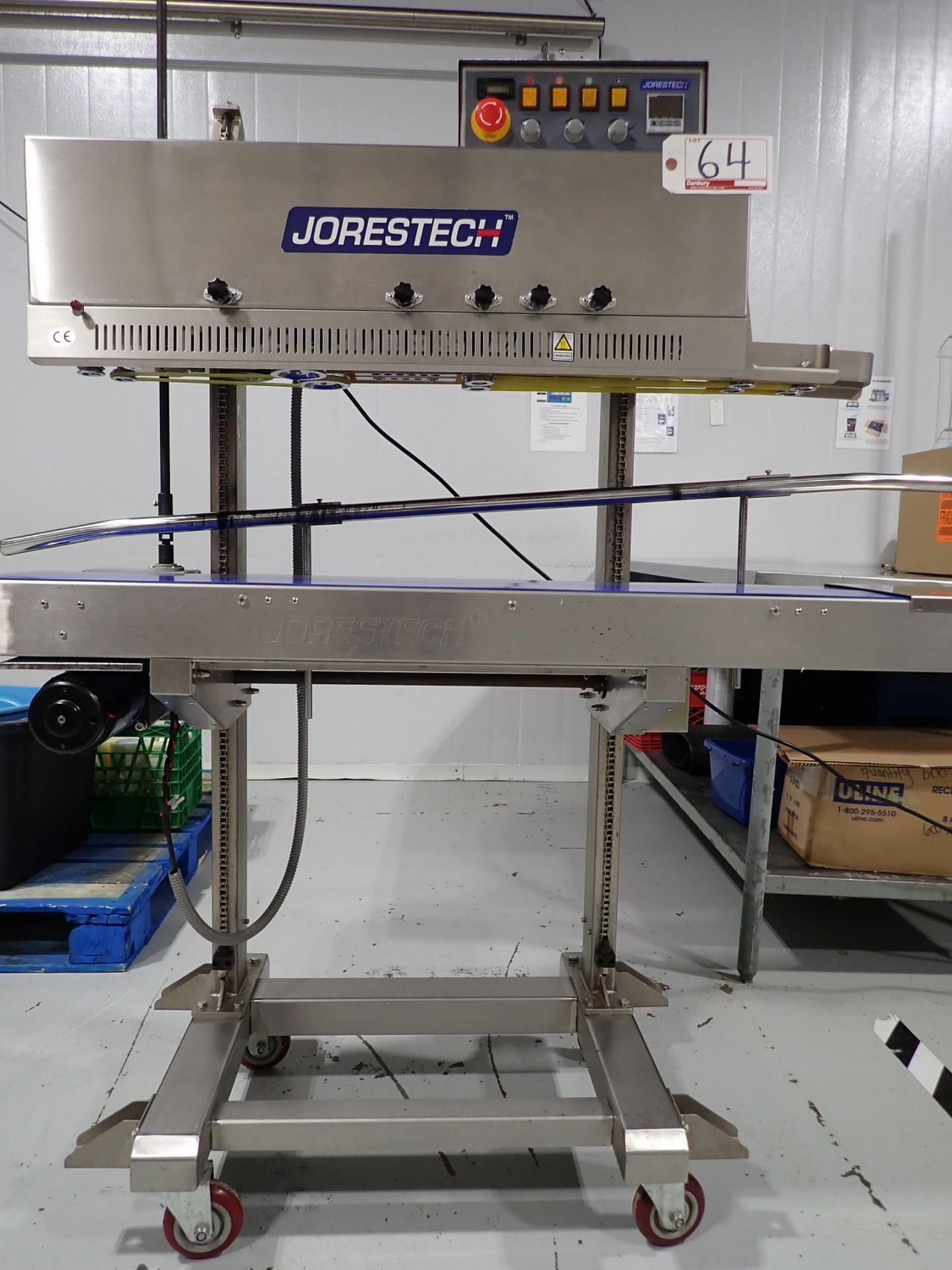 2018 JORESTECH CBS01919CUB SOLID-INK CODING CONTINUOUS BAND SEALER, S/N 1154118010066 - Image 7 of 7