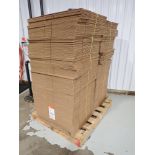 SKIDS - ULINE CARDBOARD BOXES - (3) 16 X 12 X 12 & (1) 15X12X14