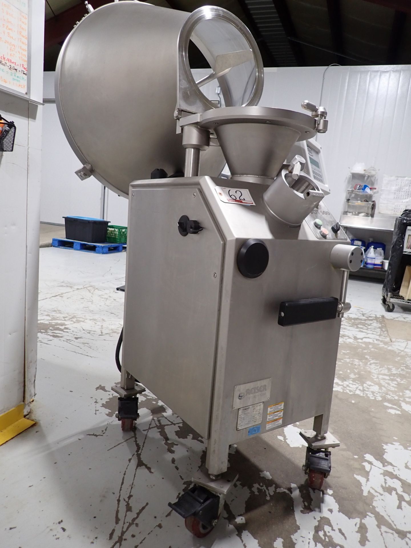 2019 VEMAG ROBOT 500 VACUUM FILLER / STUFFER C/W PC-878 CONTROLS, S/N 1285653 (HAS LEAK)