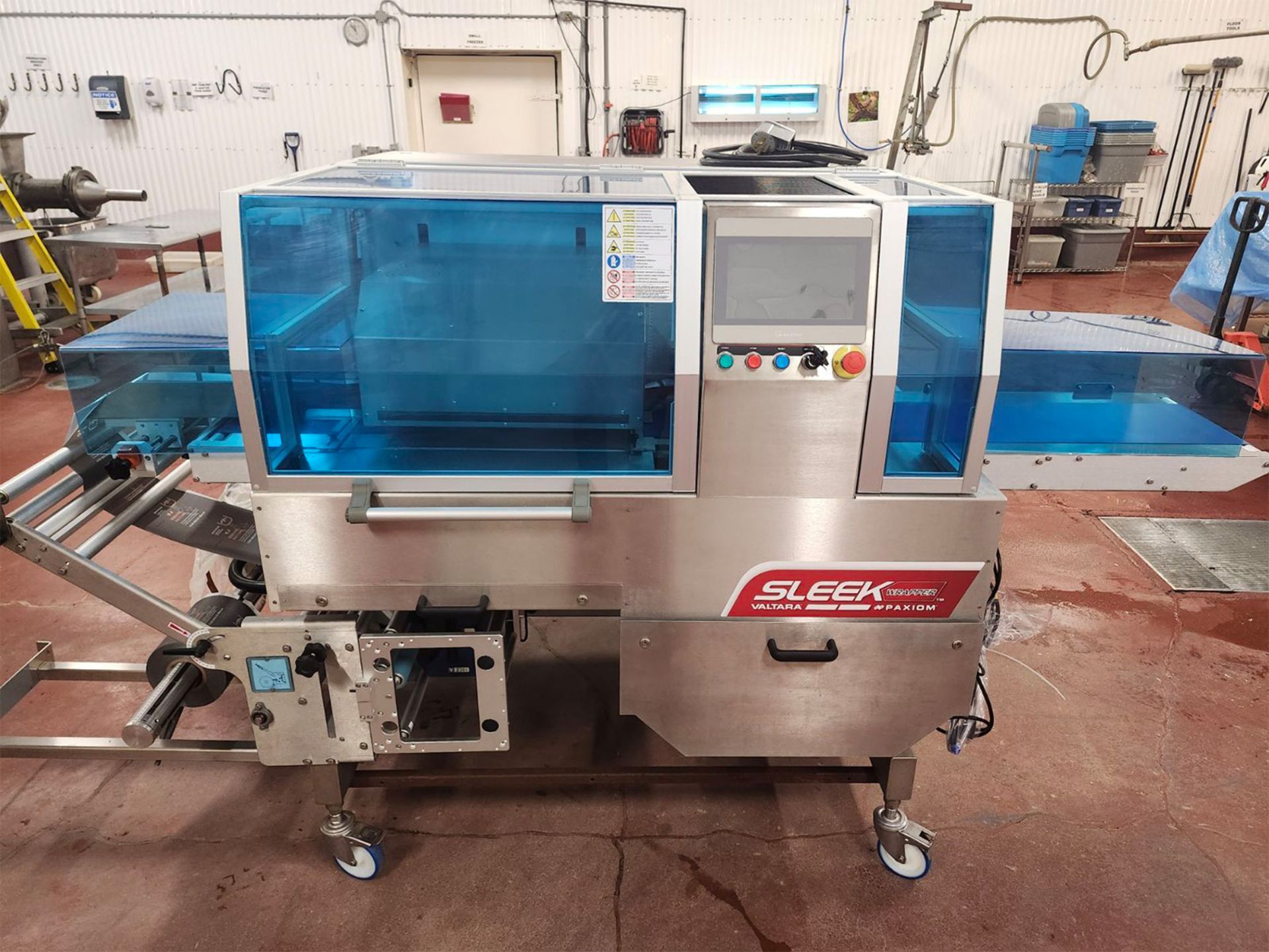 2021 VALTARA PAXIOM MODEL SLEEKWRAPPER I65 INVERTED FLOW WRAPPER C/W: (2) DOMINO V230I THERMAL