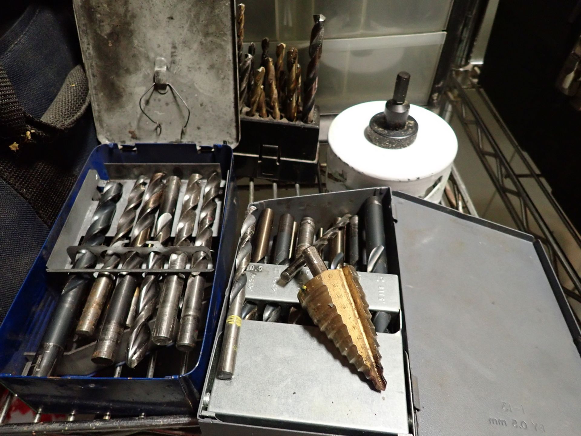 LOT - ASSTD DRILL BITS & TOOL BOXES - Image 2 of 2