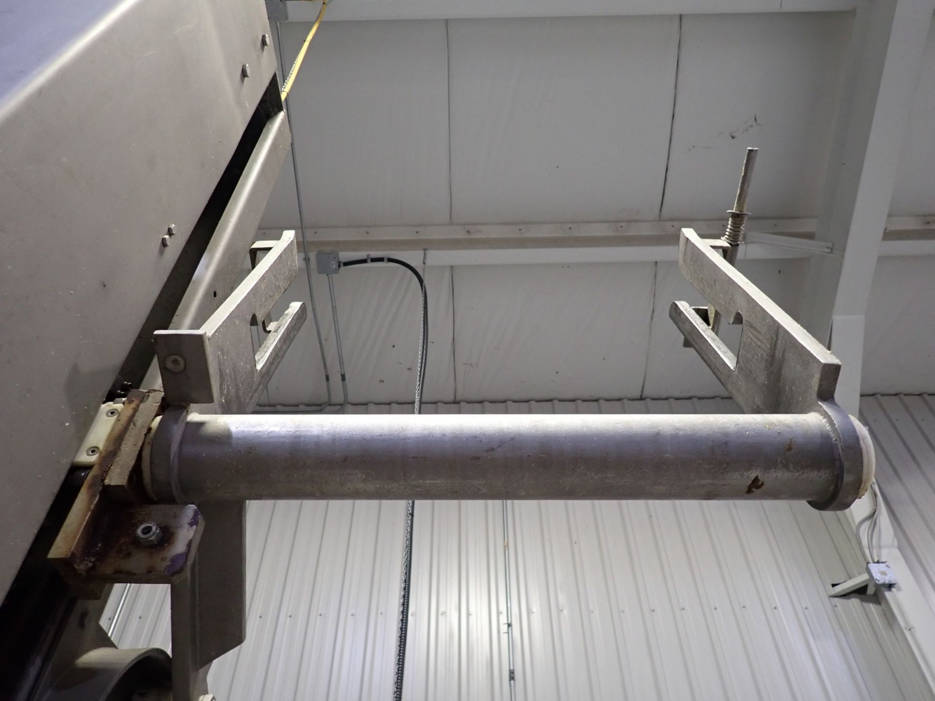 BRIDGE MACHINE LL-96R STAINLESS STEEL 1,000LBS CAP TOTE LIFT, S/N RS-750181 - Image 3 of 4