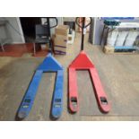 LOT - PALLET JACKS (AS IS) (2 UNITS)