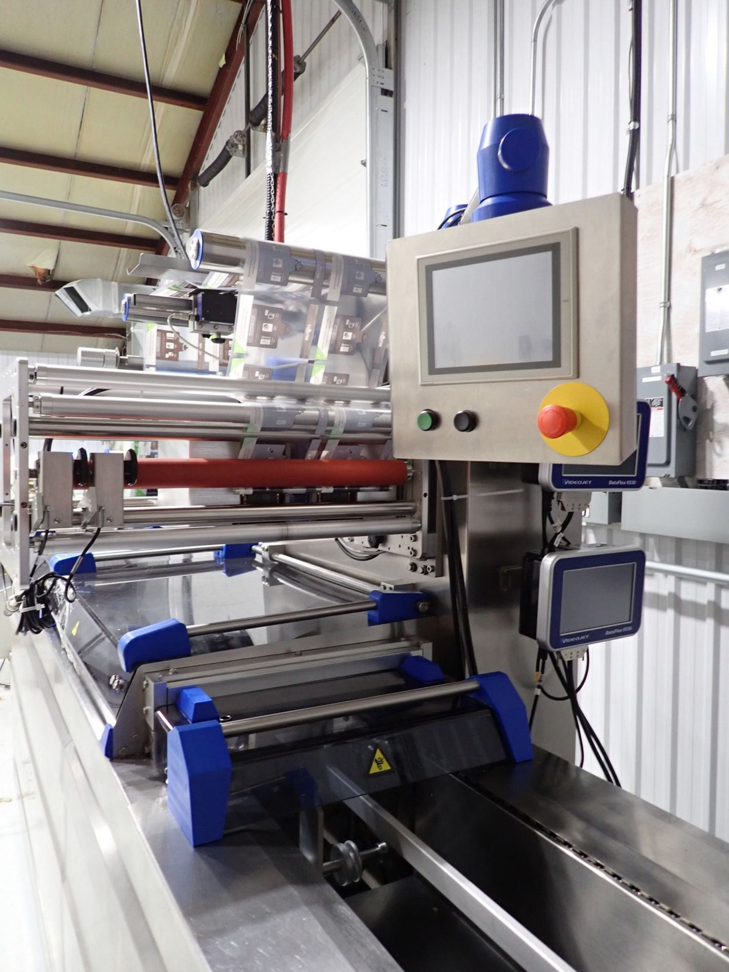 REPAK RE15 HORIZONTAL FORM / FILL / SEAL PACKAGING MACHINE (2014), S/N 1540075 C/W (2) 2021 VIDEOJET - Image 2 of 12