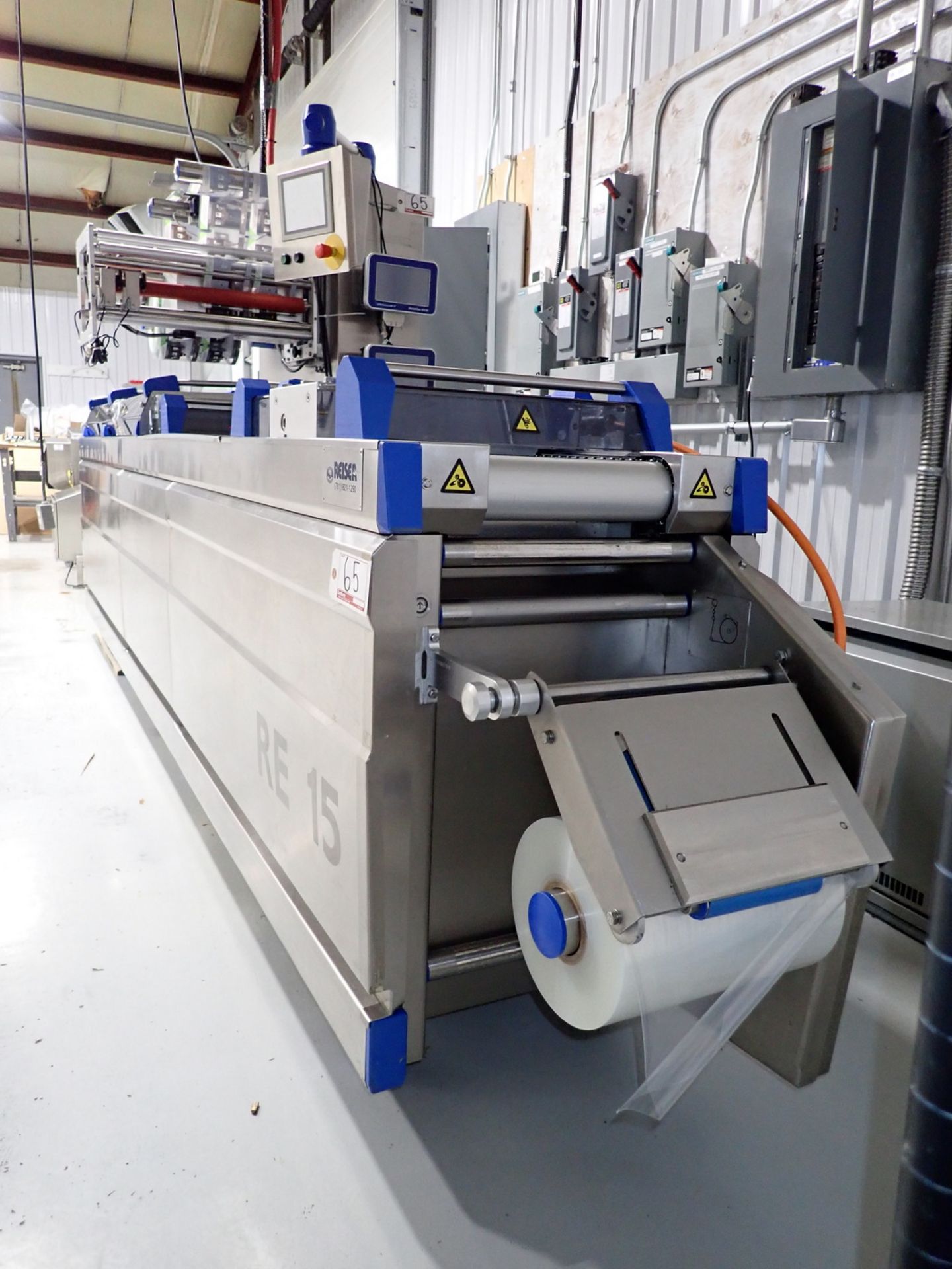 REPAK RE15 HORIZONTAL FORM / FILL / SEAL PACKAGING MACHINE (2014), S/N 1540075 C/W (2) 2021 VIDEOJET - Image 3 of 12