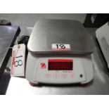 OHAUS VALOR 4000W (V41PWE15T) WATER RESISTANT DIGITAL FOOD SCALE